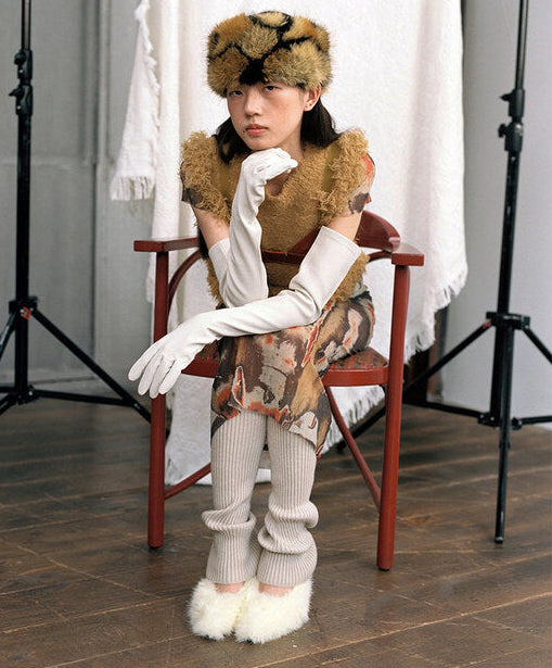 韓國代購：AWESOME NEEDS AWESOME FUR WARMER (WILD BROWN) <限時新貨9折優惠1/12 10PM截單>