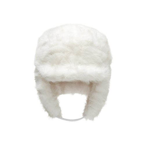 韓國代購：AWESOME NEEDS FUR TRAPPER CAP (CRUSH CREAM/CRUSH BLACK) <限時新貨9折優惠1/12 10PM截單>