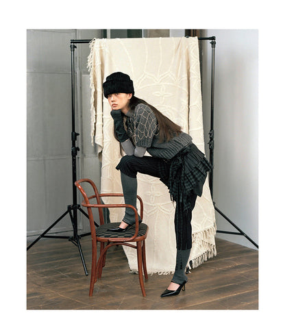 韓國代購：AWESOME NEEDS SUGARLOAF HAT (RIB CREAM/RIB CHARCOAL/RIB BLACK) <限時新貨9折優惠1/12 10PM截單>