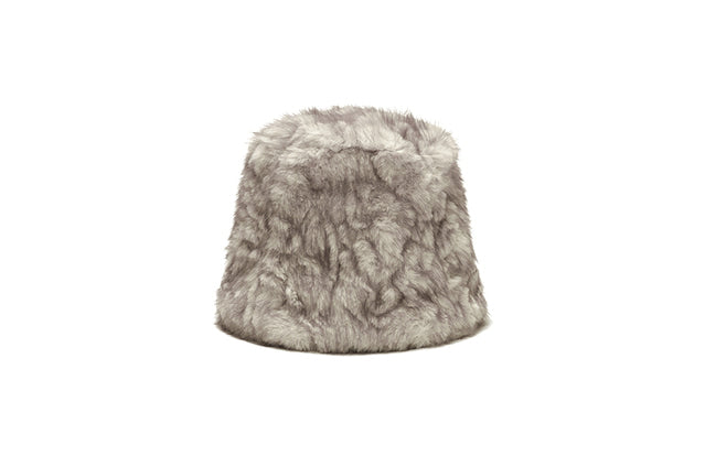 韓國代購：AWESOME NEEDS FUR LAMPSHADE HAT (CRUSH BEIGE/CRUSH BROWN) <限時新貨9折優惠1/12 10PM截單>
