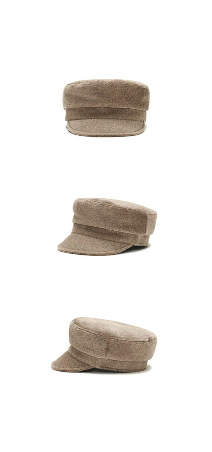 韓國代購：AWESOME NEEDS MODS CAP (WOOL BEIGE/WOOL BLACK) <限時新貨9折優惠1/12 10PM截單>