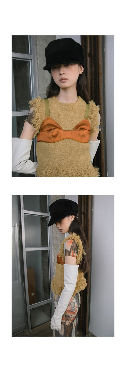韓國代購：AWESOME NEEDS MODS CAP (WOOL BEIGE/WOOL BLACK) <限時新貨9折優惠1/12 10PM截單>