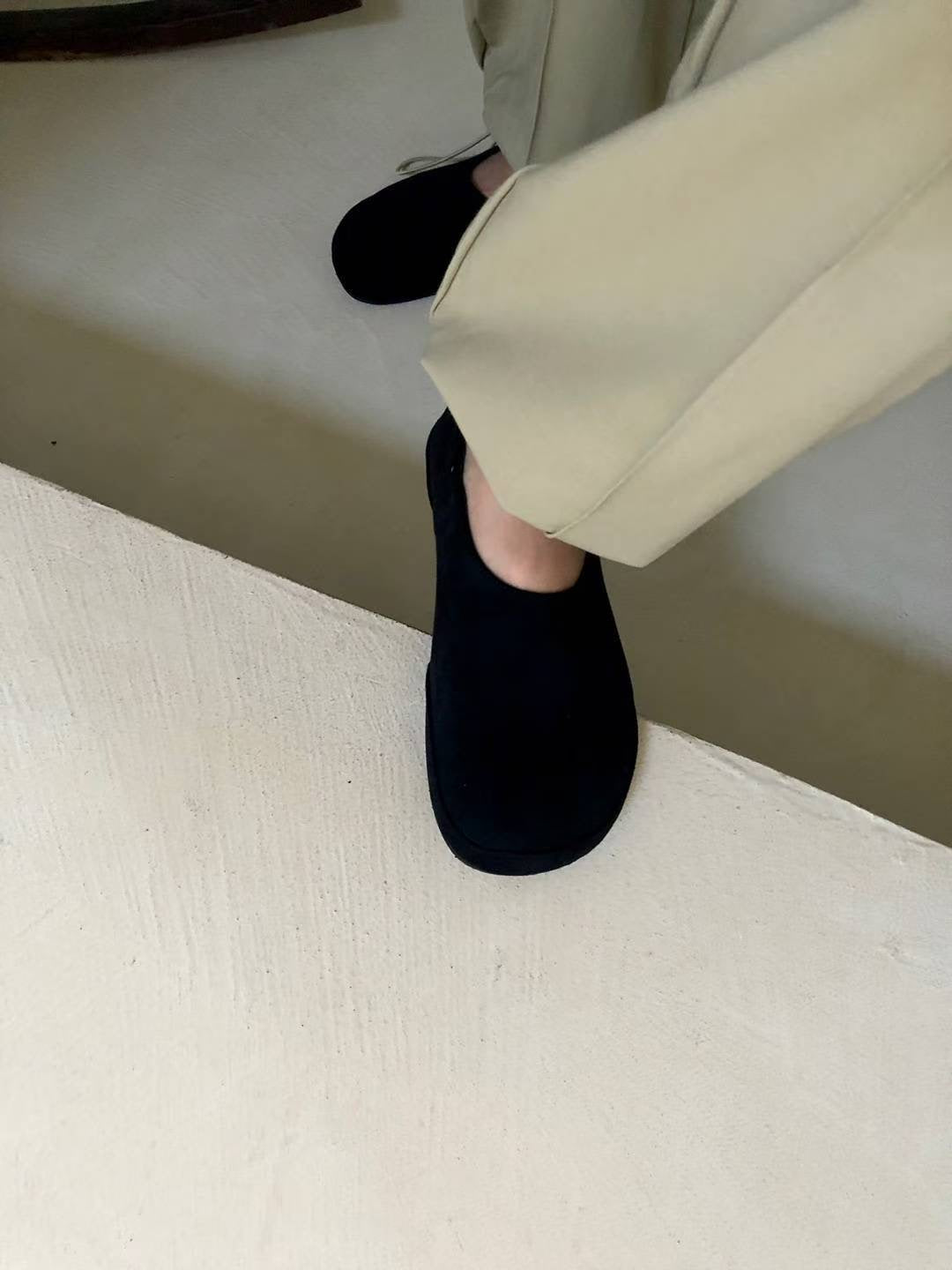 Round Toe Shoes（Green/Black)（230-250）PRE ORDER