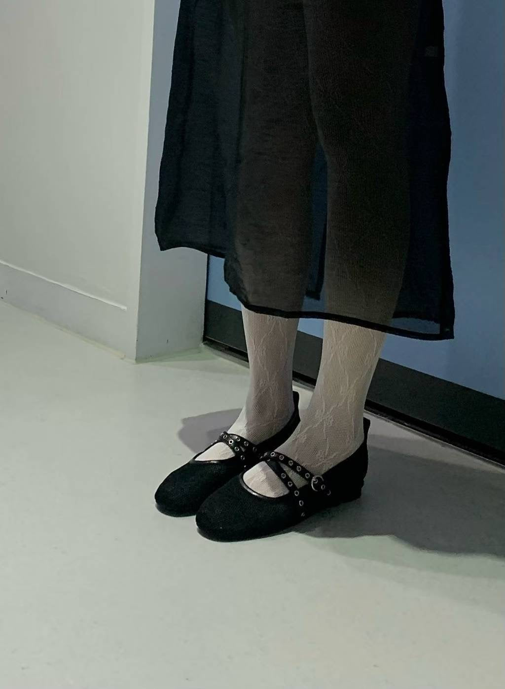 Rivet mesh flats (225-250) PRE ORDER
