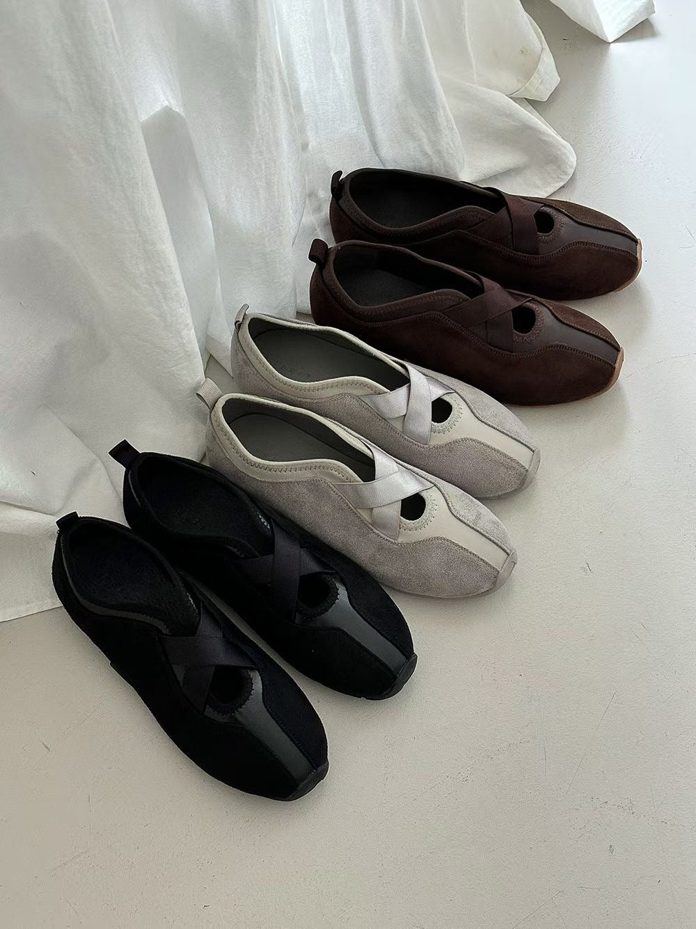 mary jane sneakers(black/grey/brown)(230-250) (PRE-ORDER)