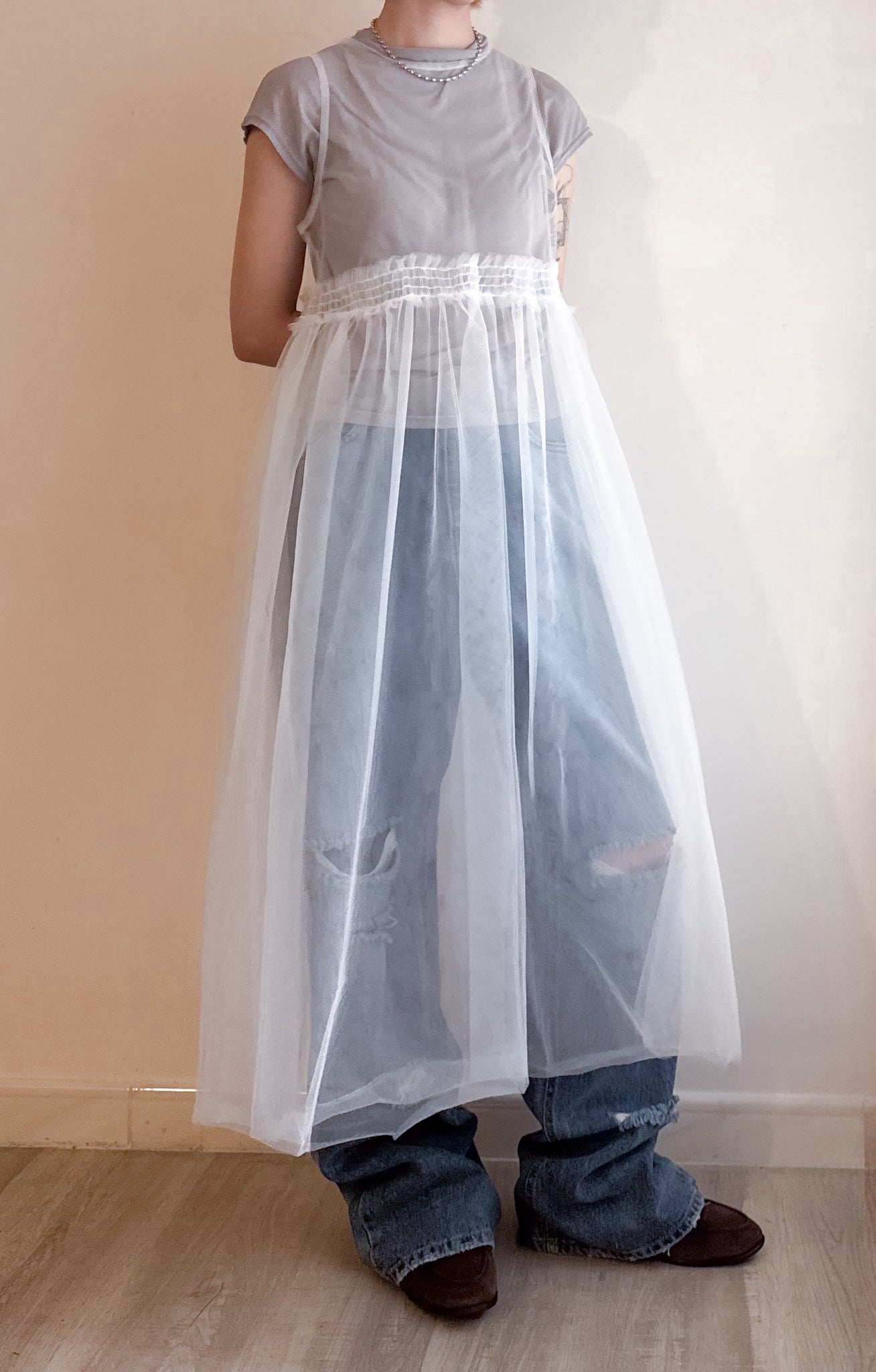 sheer ops(white/grey/black)
