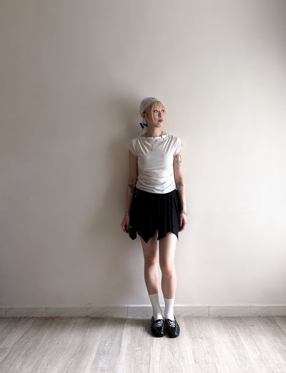 wide neck tee (white/grey/beige/black)