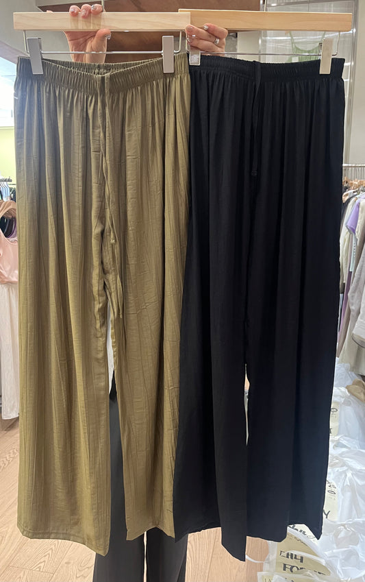 (sale）air straight pants(olive/black)