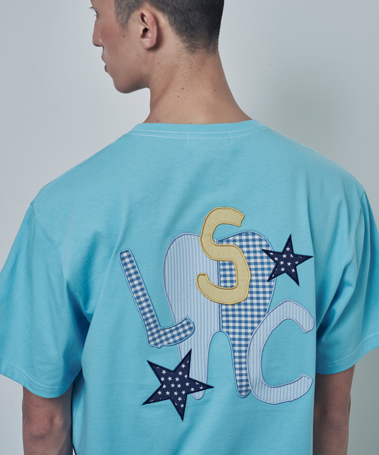 (韓國代購) LOSERSCLUB LSC TH APPLIQUE LOGO TEE (sky blue)