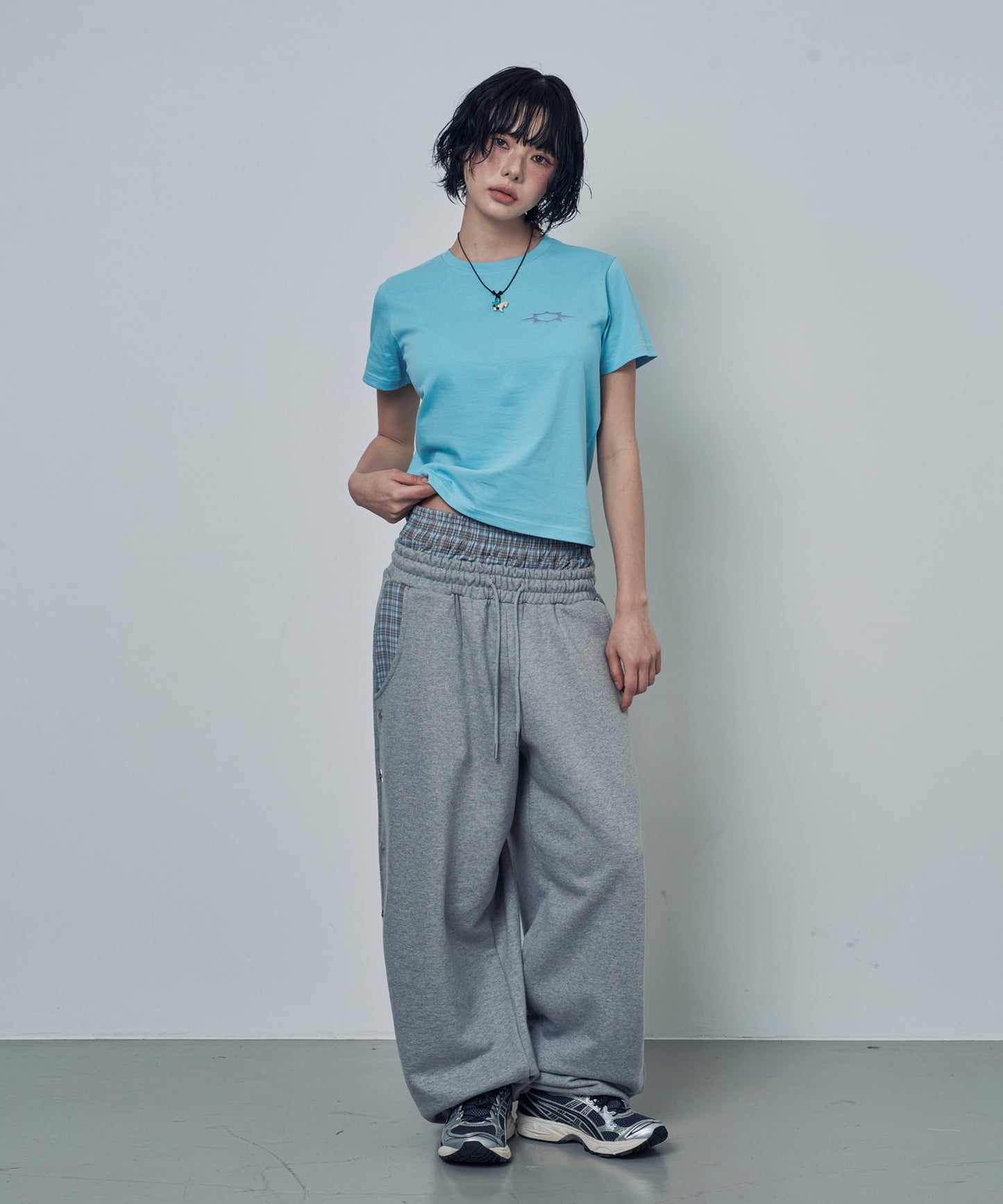 (韓國代購) LOSERSCLUB LSC TH APPLIQUE LOGO TEE (sky blue)