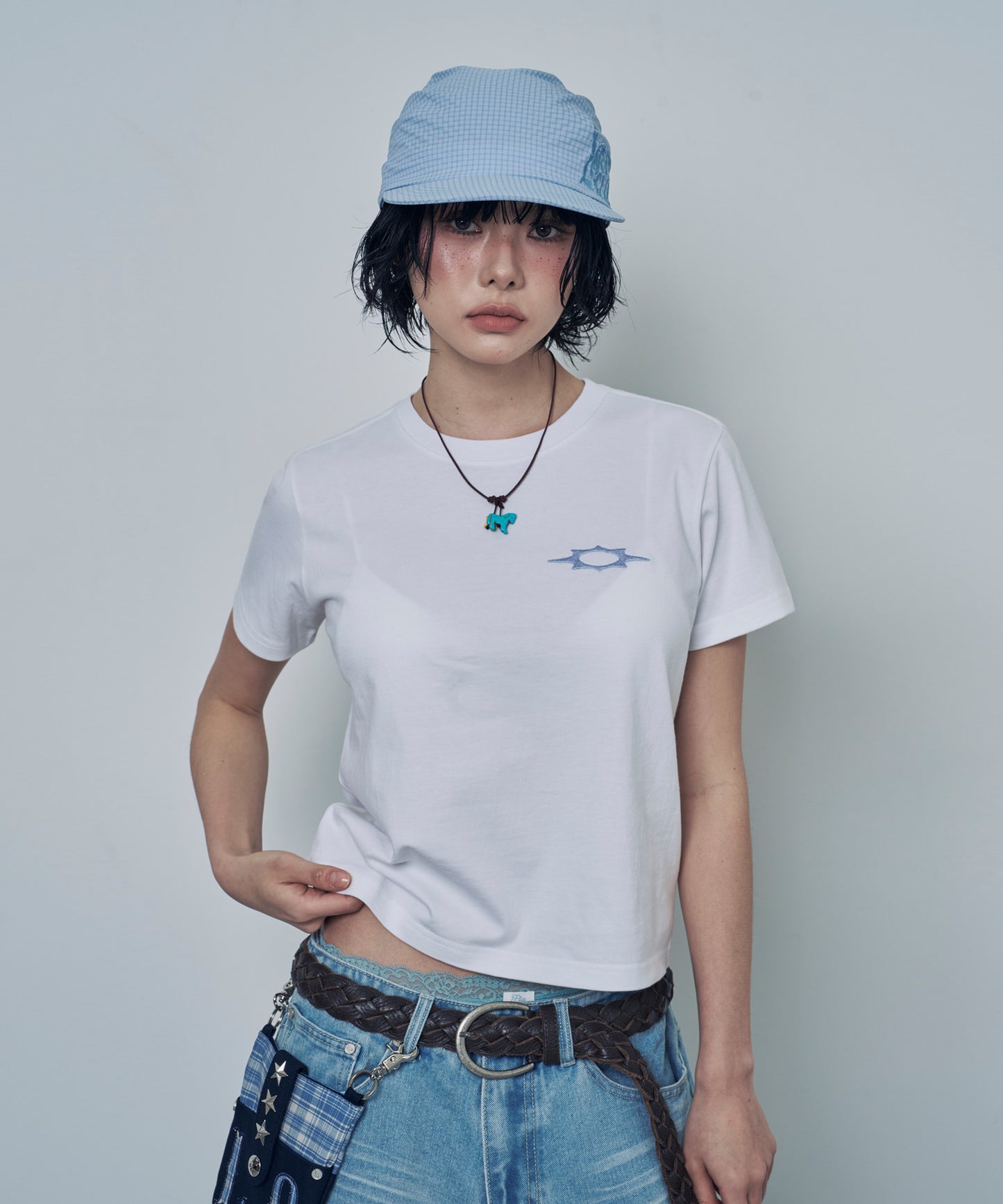 (韓國代購) LOSERSCLUB LSC TH APPLIQUE LOGO TEE (white)