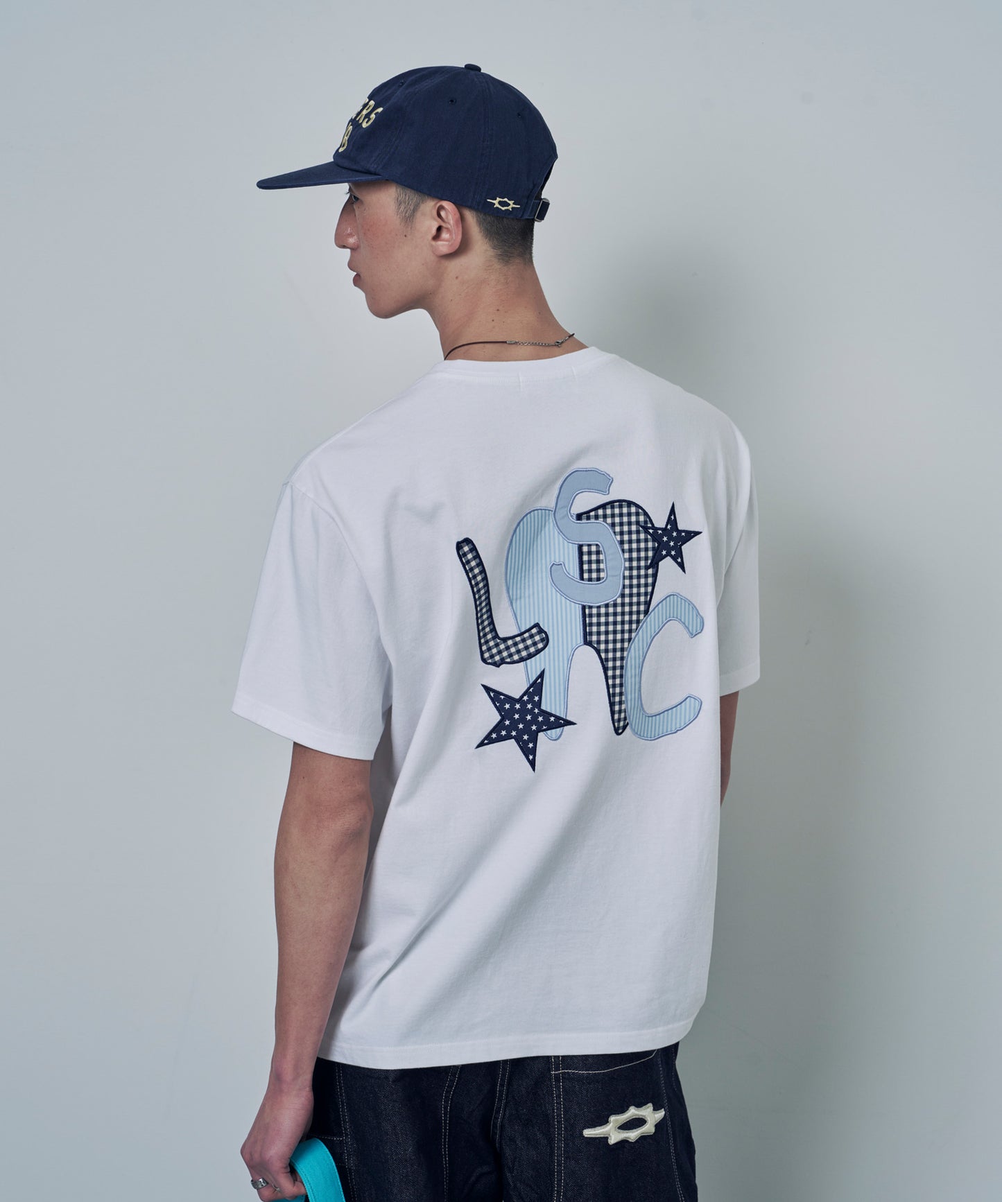 (韓國代購) LOSERSCLUB LSC TH APPLIQUE LOGO TEE (white)