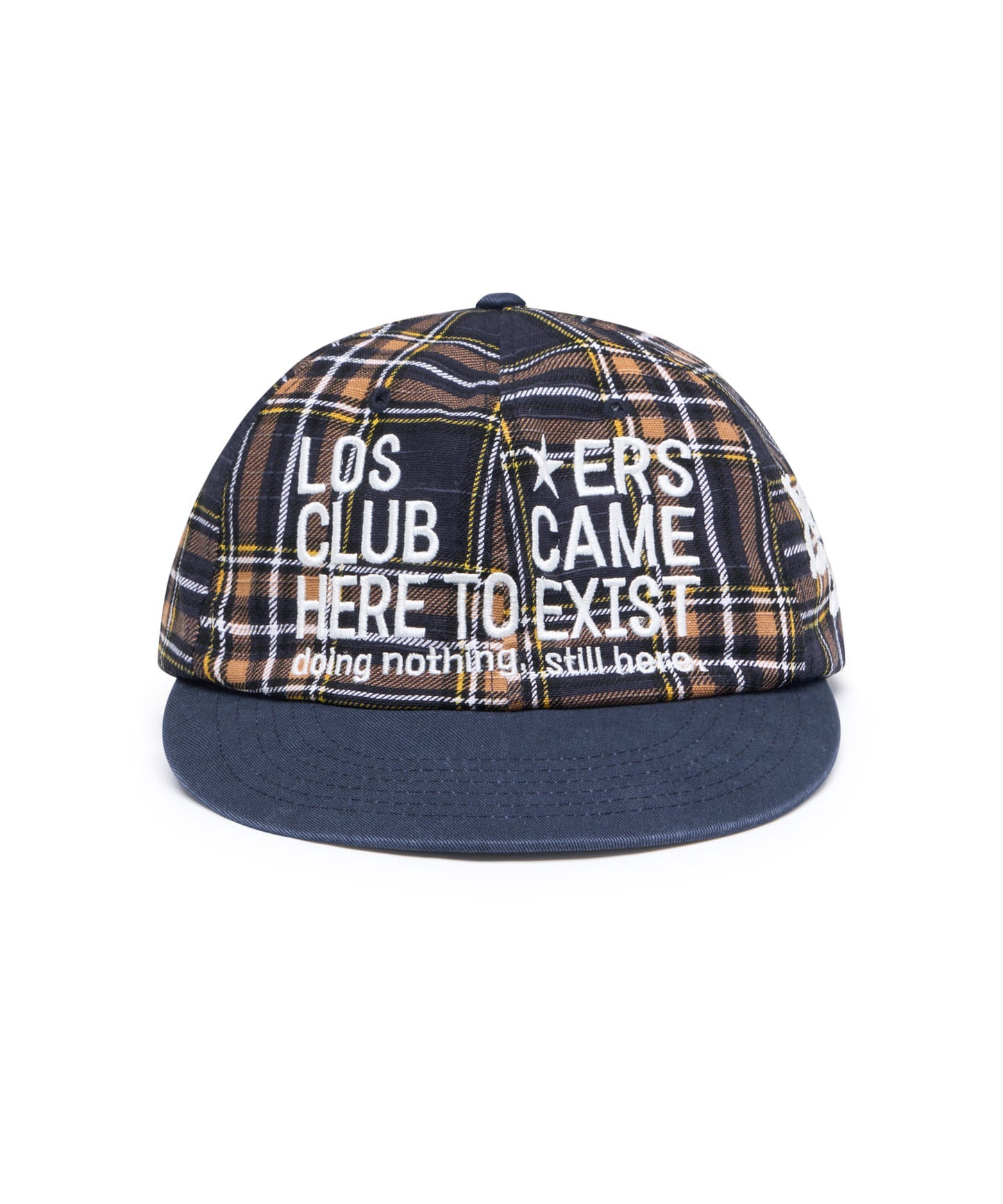 （韓國代購）LOSERSCLUB LSC LOGO WASHED TWO TONE CAP (CHECK)
