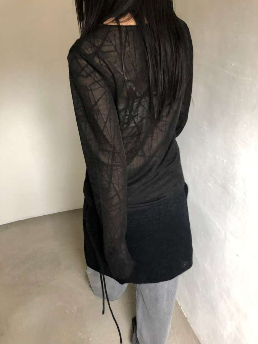 grain tee(black/grey/white) (PRE-ORDER)