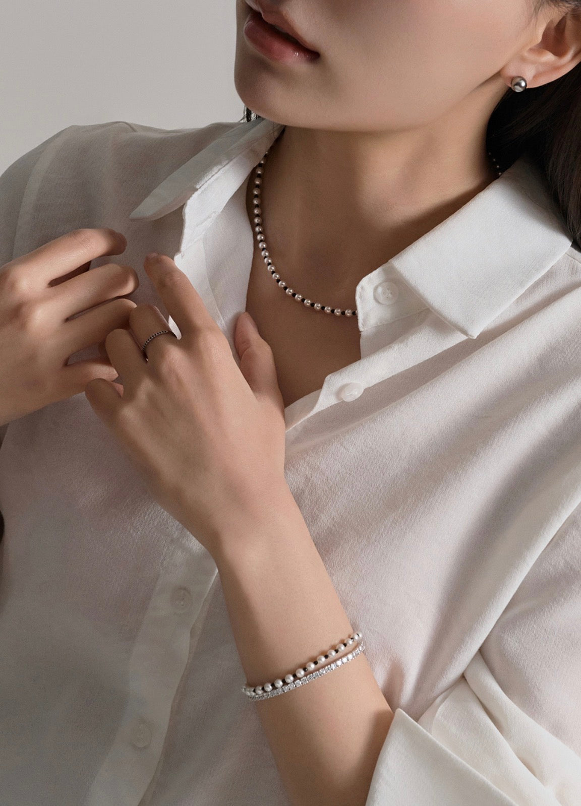 （韓國代購）LLOYD tennis bracelet 3mm (16/17/18cm)
