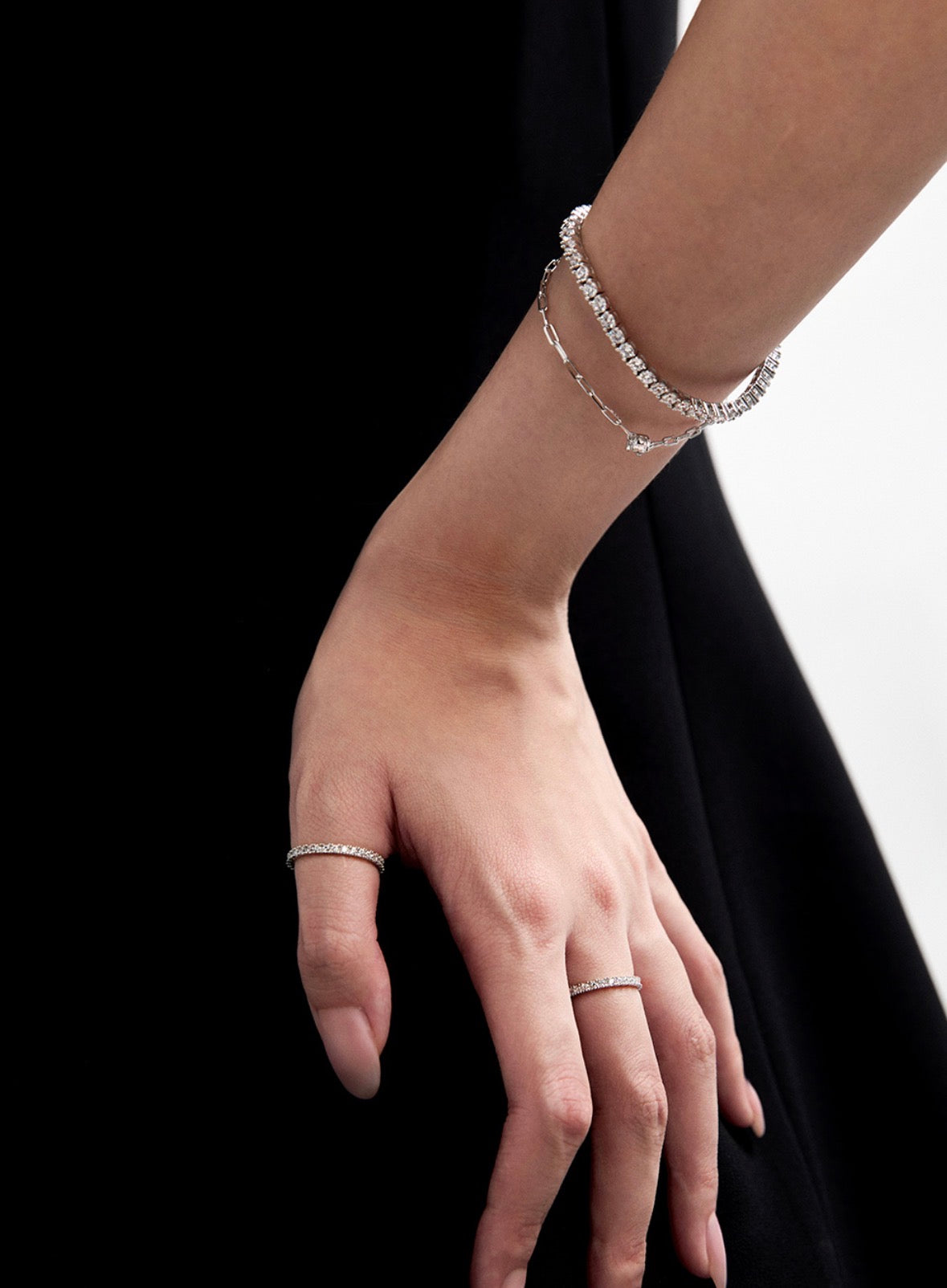 （韓國代購）LLOYD tennis bracelet 3mm (16/17/18cm)