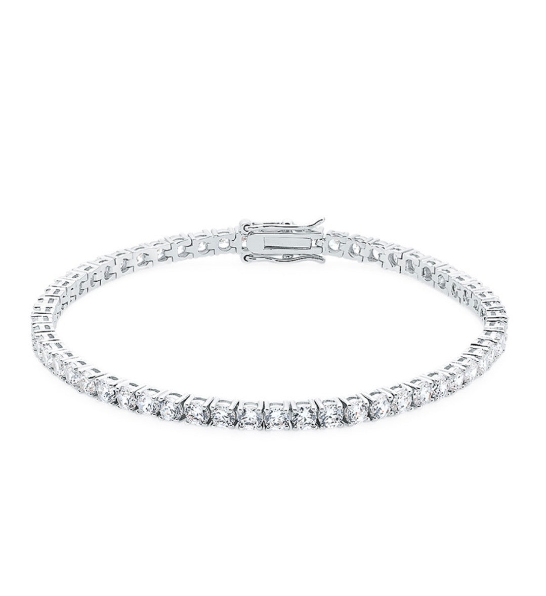 （韓國代購）LLOYD tennis bracelet 3mm (16/17/18cm)