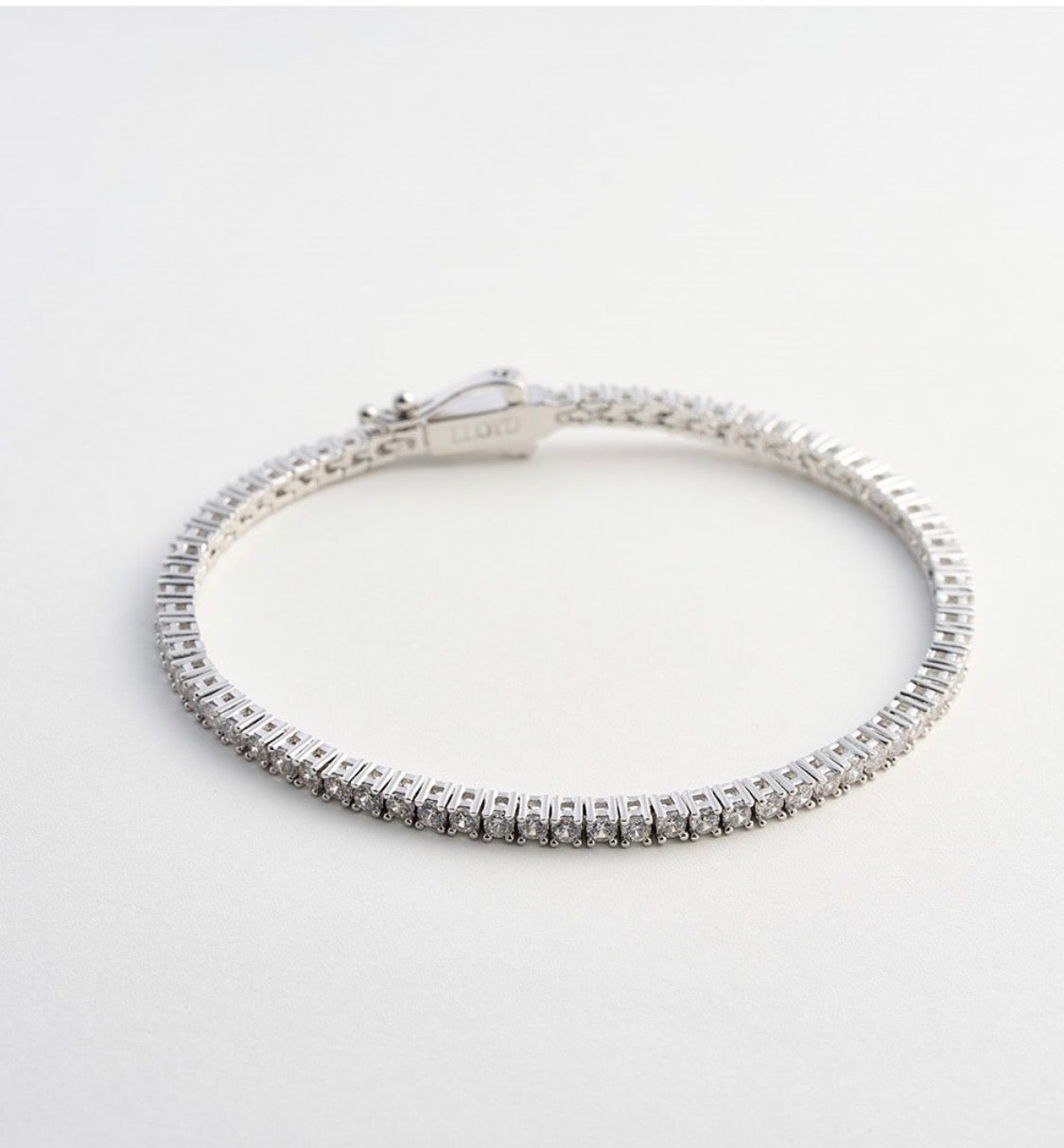 （韓國代購）LLOYD tennis bracelet 2mm (16/17/18cm)