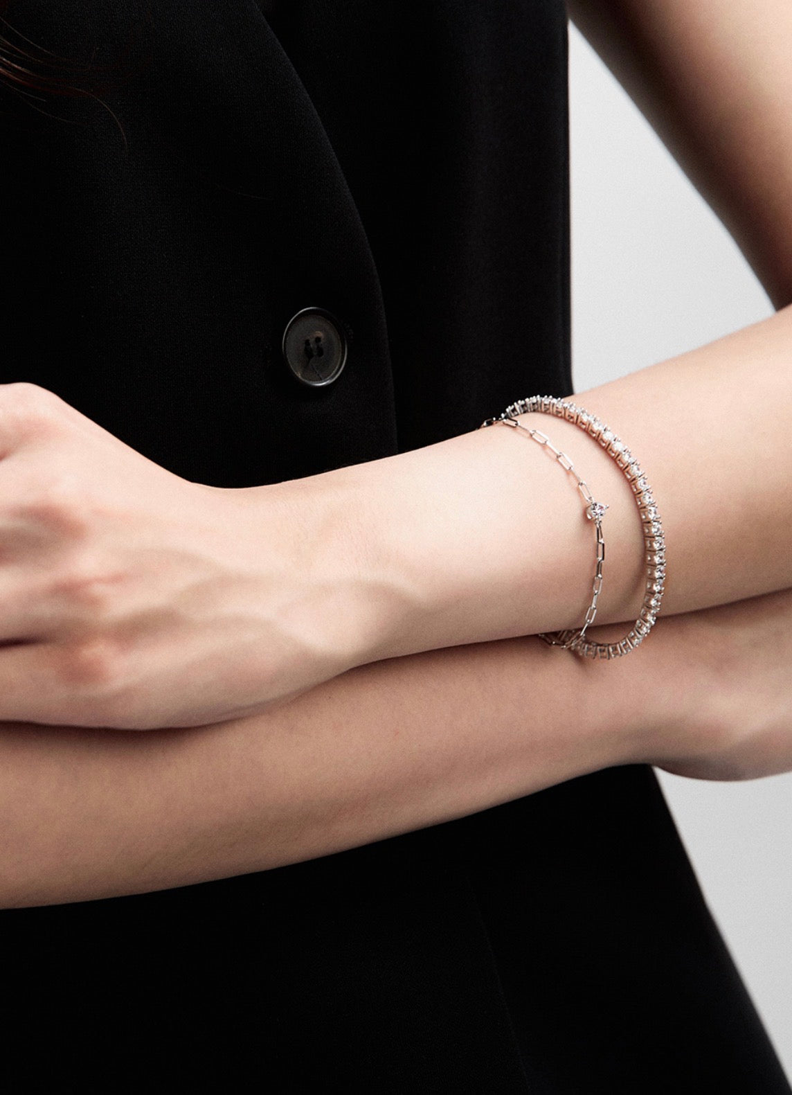 （韓國代購）LLOYD tennis bracelet 3mm (16/17/18cm)