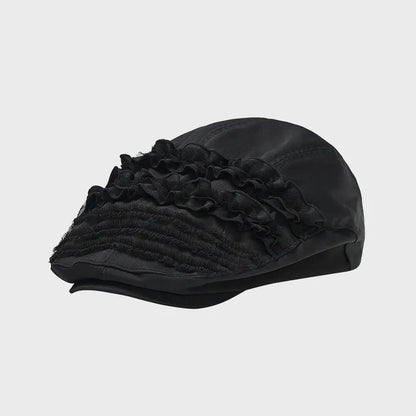 （韓國代購）typeservice ruffled hunting cap(black)