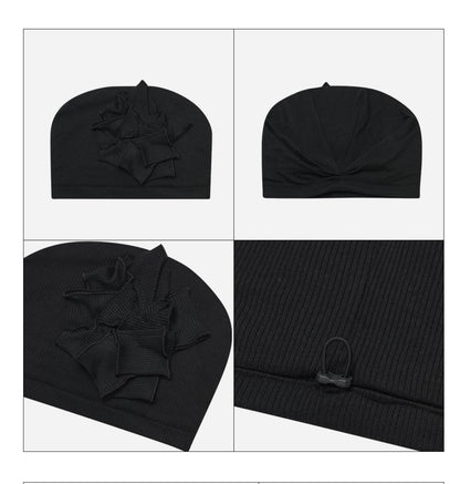 （韓國代購）typeservice gathered beanie(black)