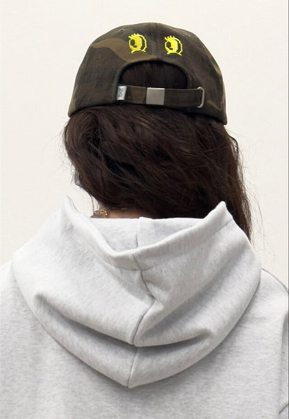 （韓國代購）typeservice peep camo cap (khaki/charcoal)