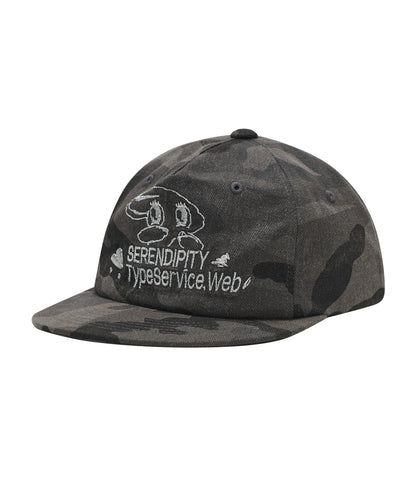 （韓國代購）typeservice peep camo cap (khaki/charcoal)