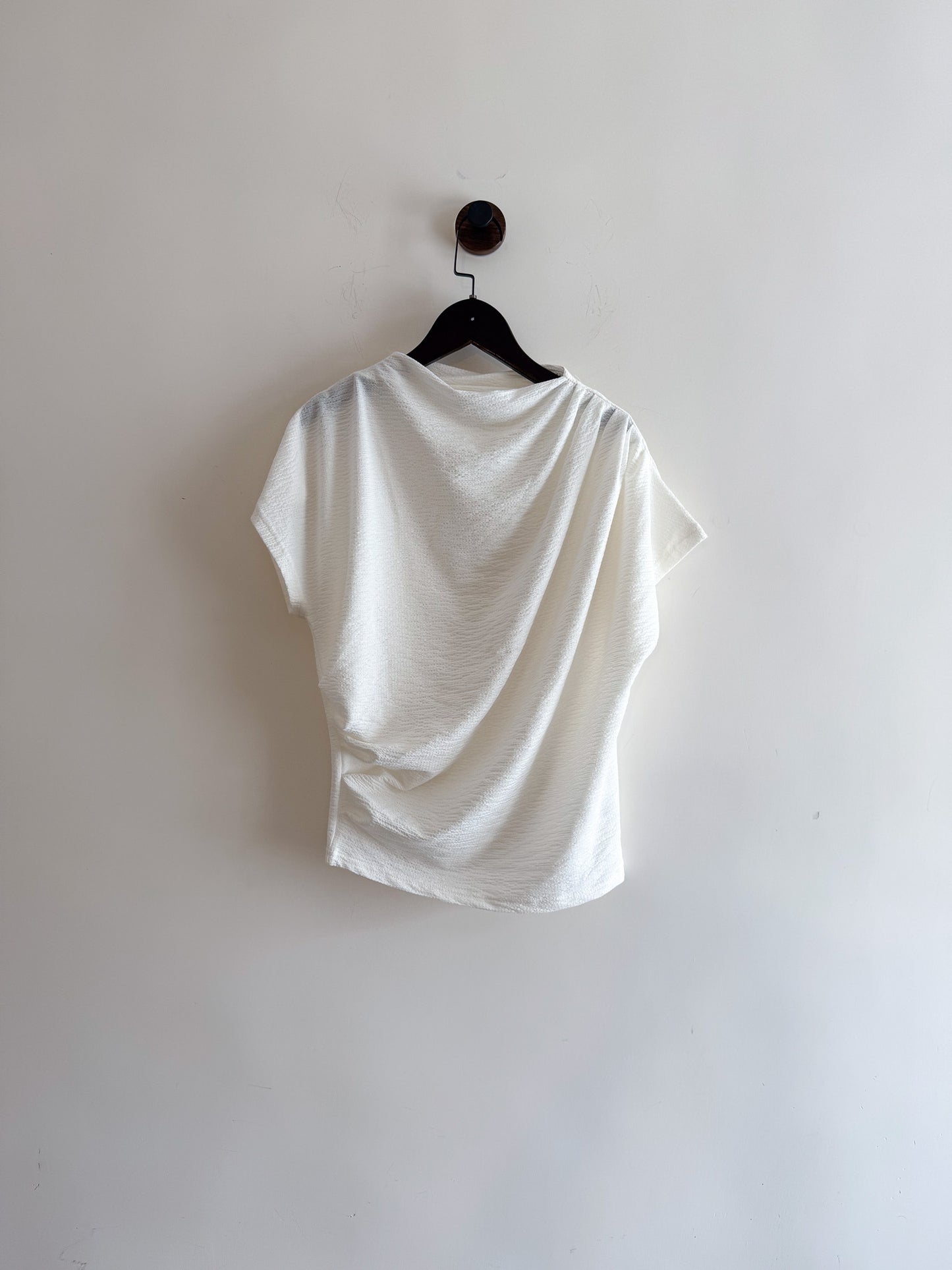 turtle neck tee(white/green) (現貨)