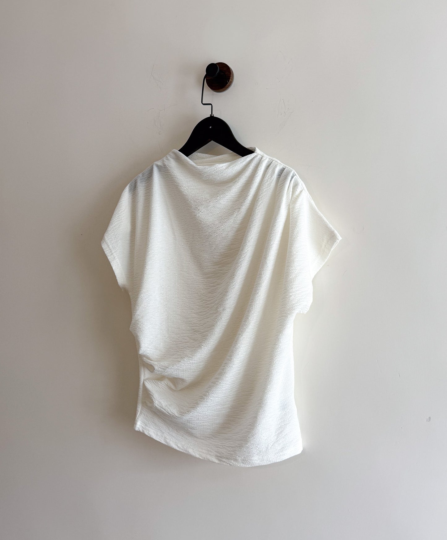 turtle neck tee(white/green) (現貨)