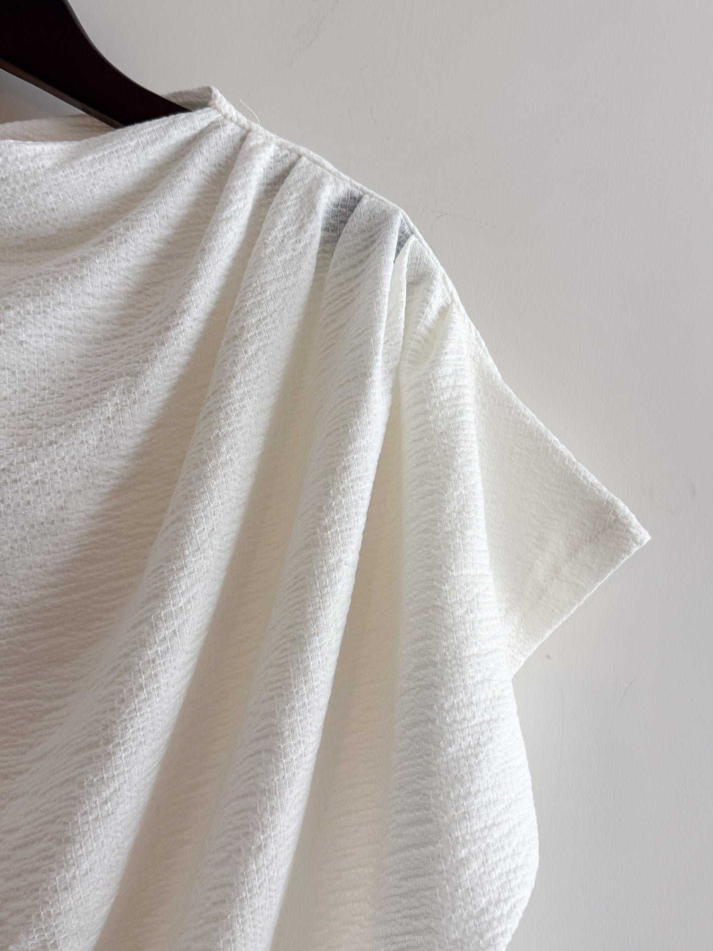 turtle neck tee(white/green) (現貨)