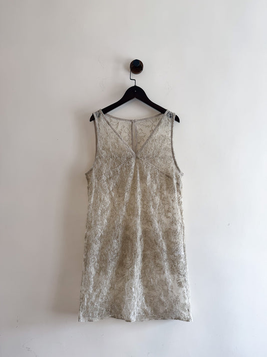 feather vest(ivory/brown) (現貨)