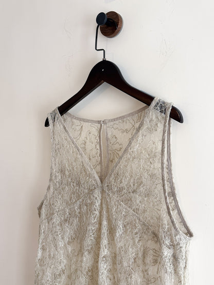 feather vest(ivory/brown) (現貨)