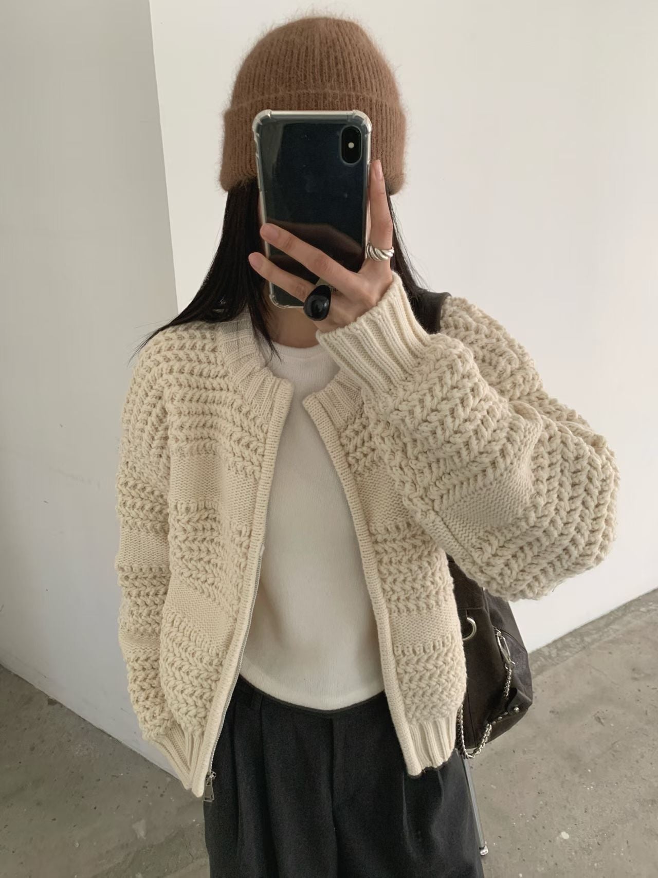 knit jacket (PRE-ORDER)