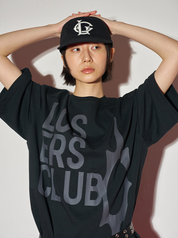 (韓國代購) LOSERSCLUB LSC LOGO TEE (WHITE/BLACK/SKY BLUE)