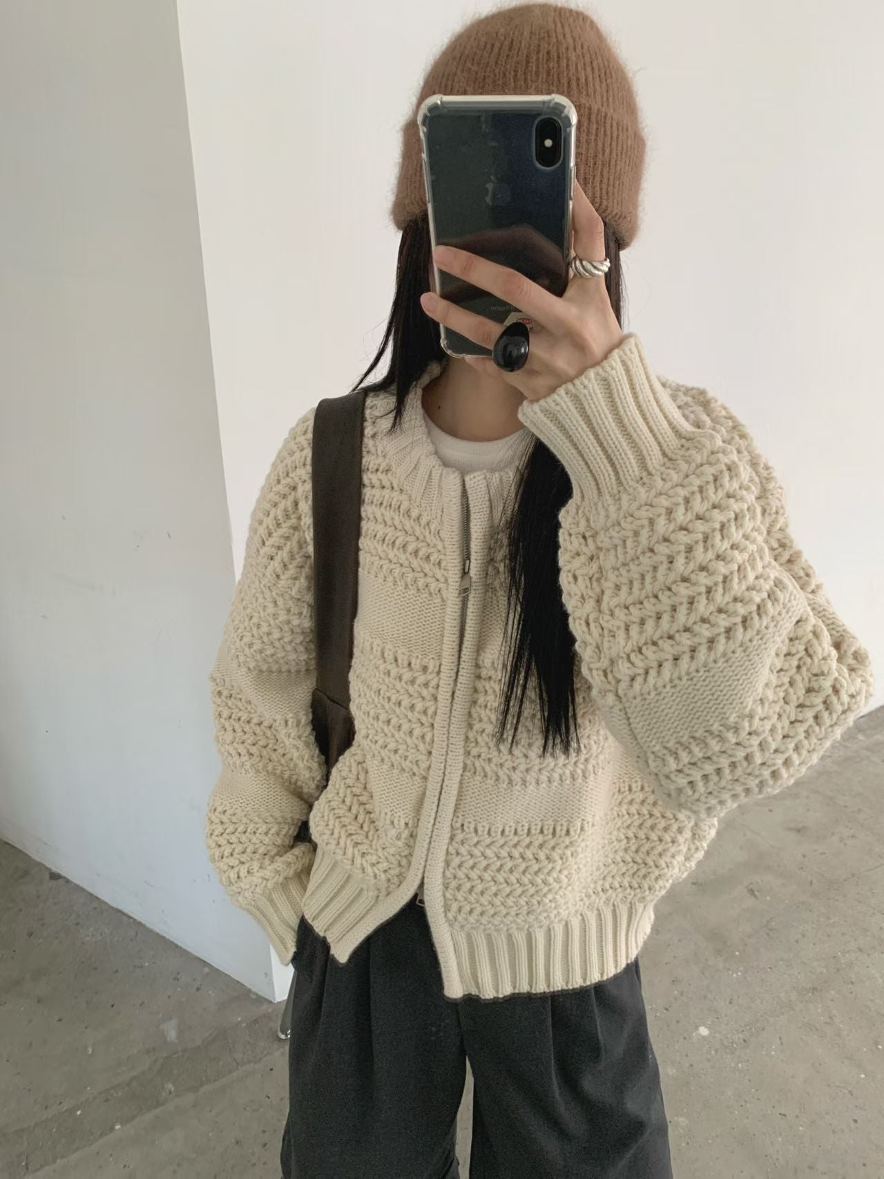 knit jacket (PRE-ORDER)