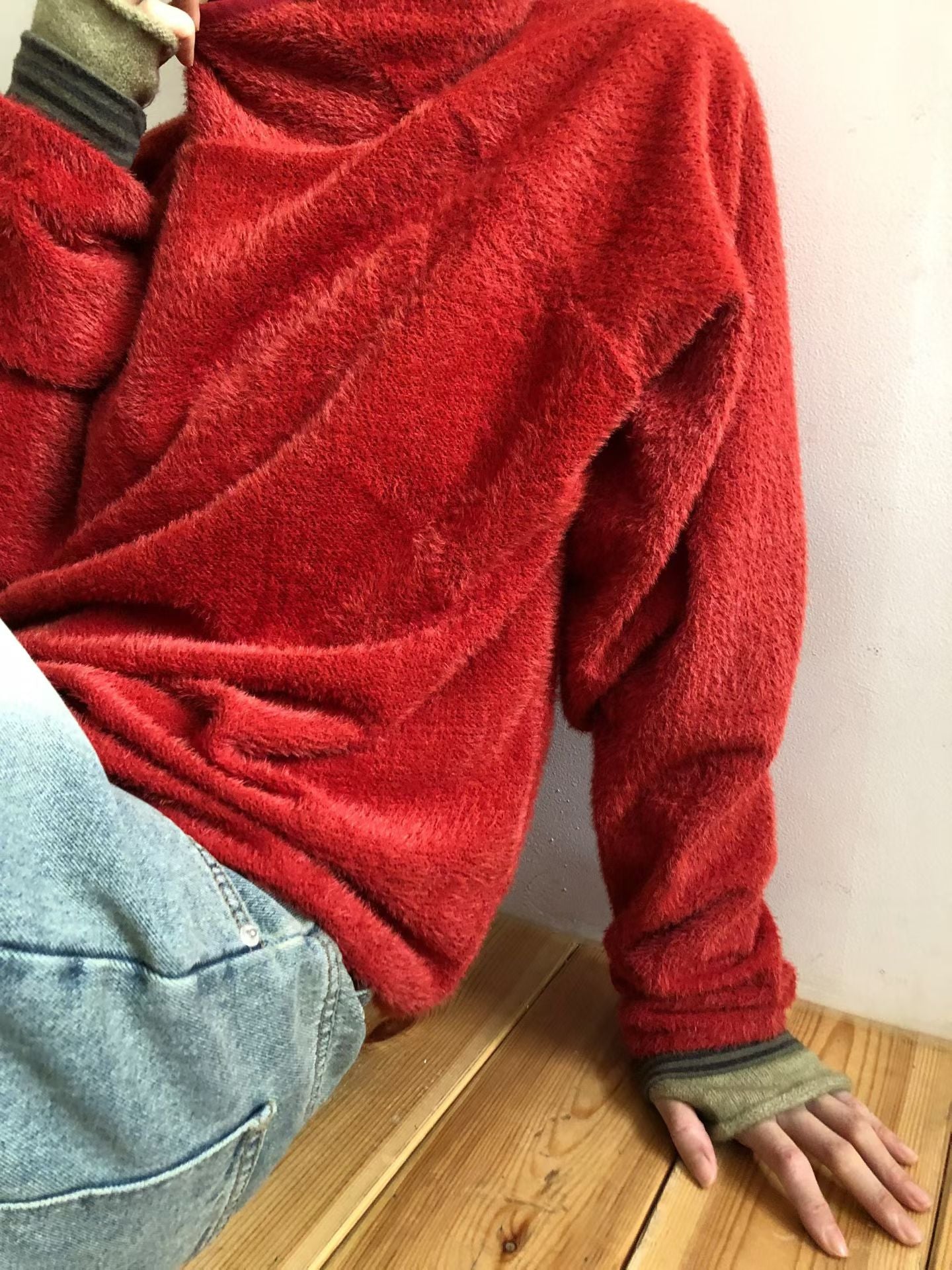 daily jumper(red/khaki/olive/charcoal/black)