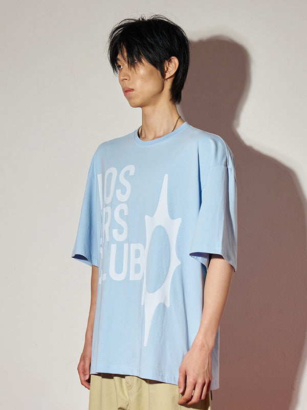 (韓國代購) LOSERSCLUB LSC LOGO TEE (WHITE/BLACK/SKY BLUE)