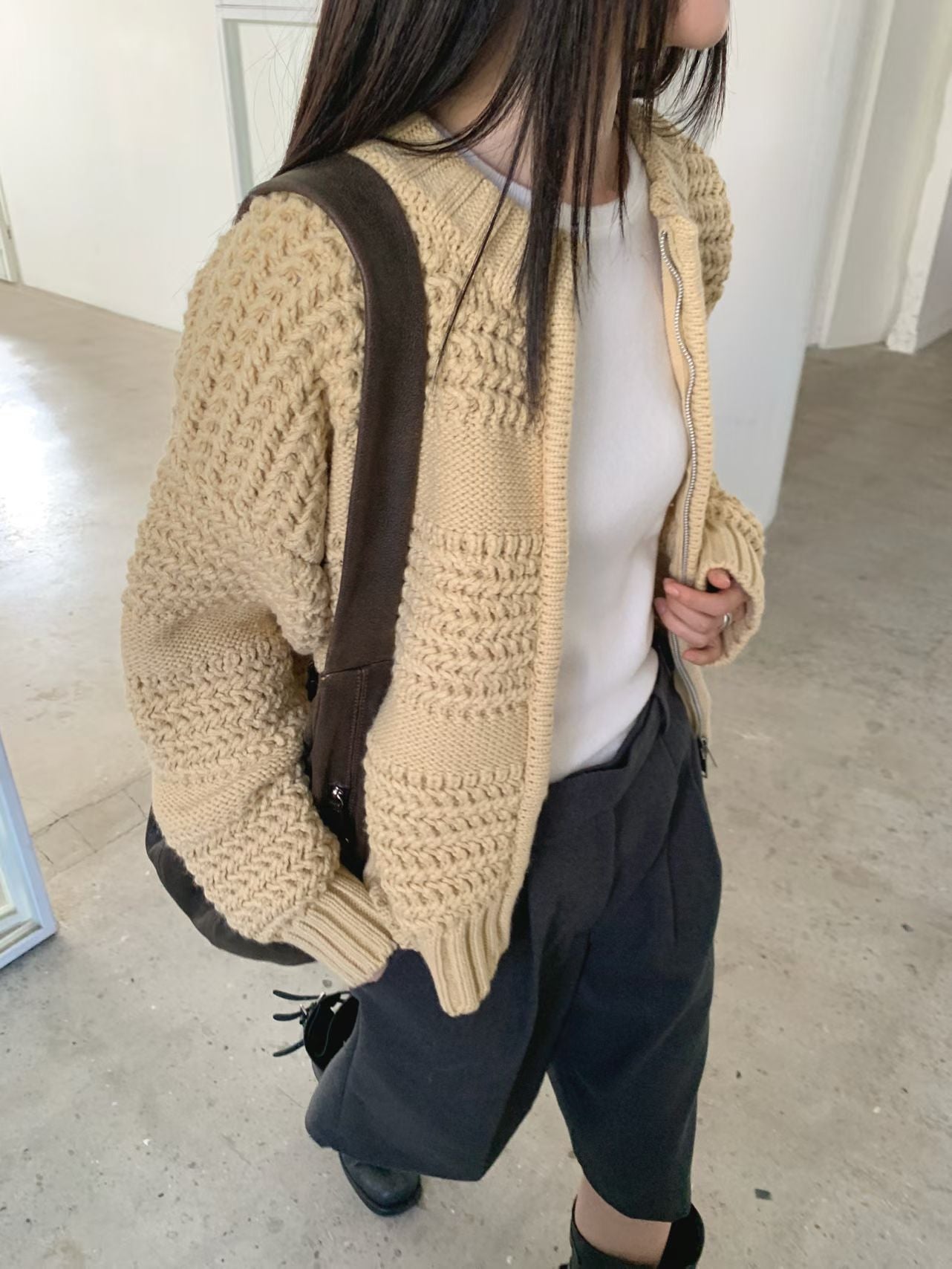 knit jacket (PRE-ORDER)