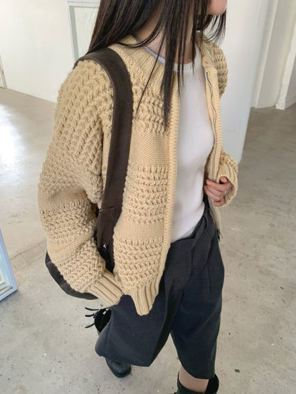 knit jacket (PRE-ORDER)