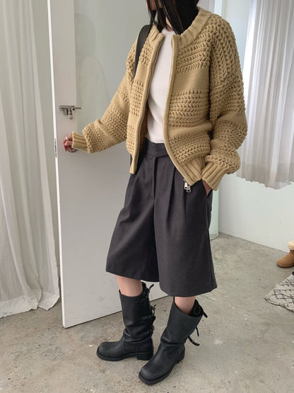 knit jacket (PRE-ORDER)