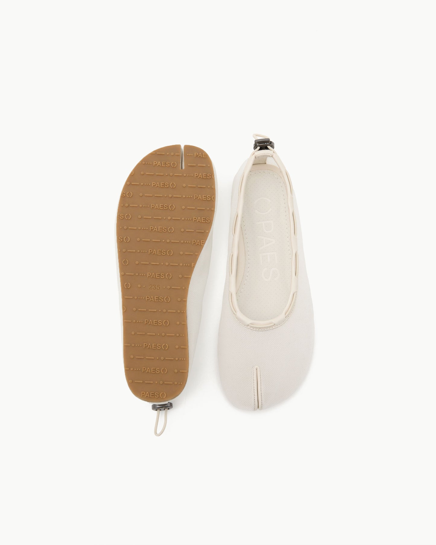 （韓國代購）PAES Mesh Air String Flat (White) 230-260