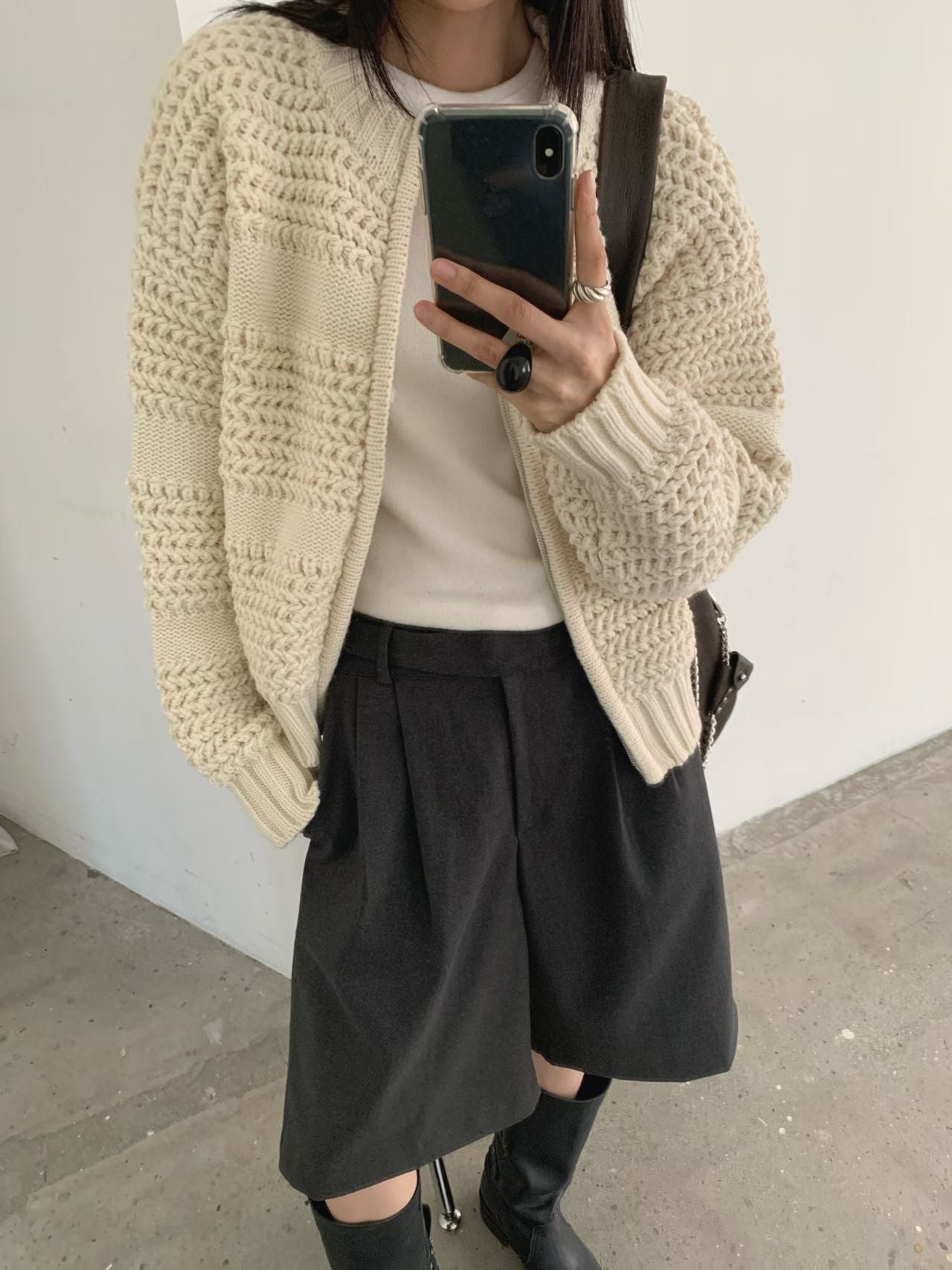 knit jacket (PRE-ORDER)