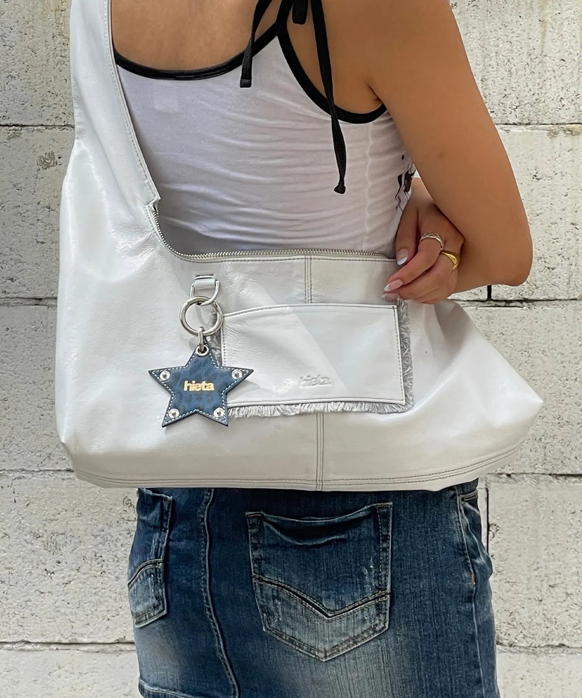 (韓國代購) HIETA tanny keyring(silver/gold/blue leopard/brown dot/dot/zebra)