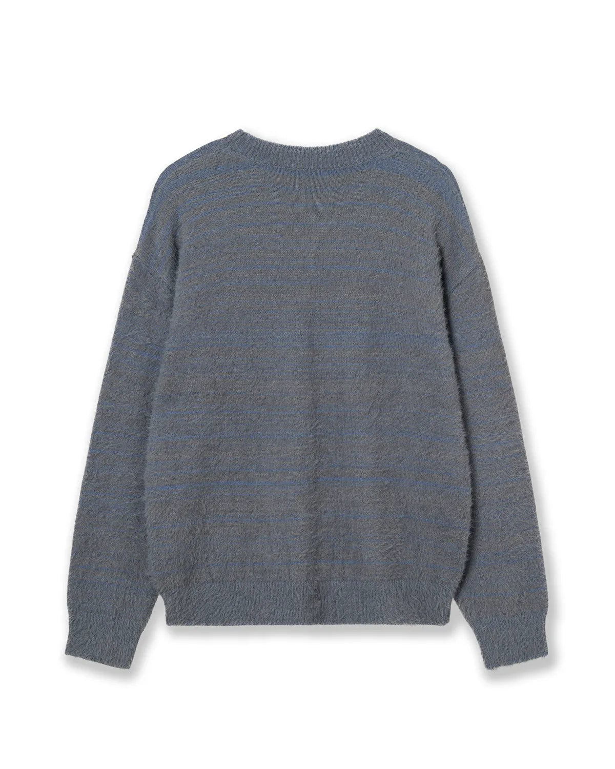 (韓國代購)AEAE WEB LOGO HAIRY KNIT [KHAKI/IVORY/SMOKY BLUE/BLACK/CHARCOAL] <Black Friday~25/11>
