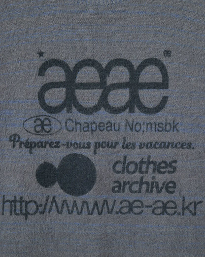 (韓國代購)AEAE WEB LOGO HAIRY KNIT [KHAKI/IVORY/SMOKY BLUE/BLACK/CHARCOAL] <Black Friday~25/11>