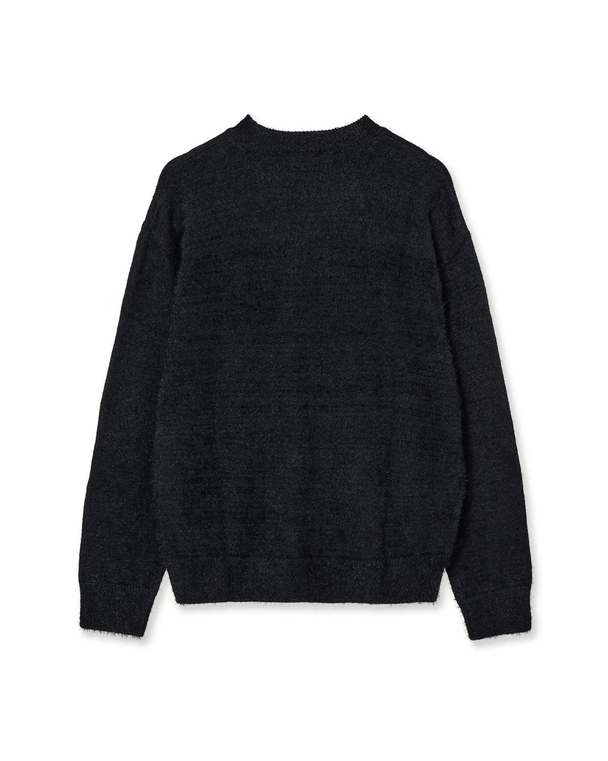 (韓國代購)AEAE WEB LOGO HAIRY KNIT [KHAKI/IVORY/SMOKY BLUE/BLACK/CHARCOAL] <Black Friday~25/11>