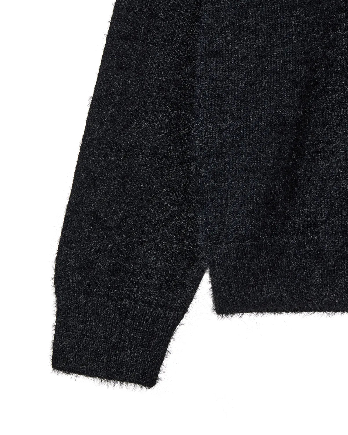 (韓國代購)AEAE WEB LOGO HAIRY KNIT [KHAKI/IVORY/SMOKY BLUE/BLACK/CHARCOAL] <Black Friday~25/11>