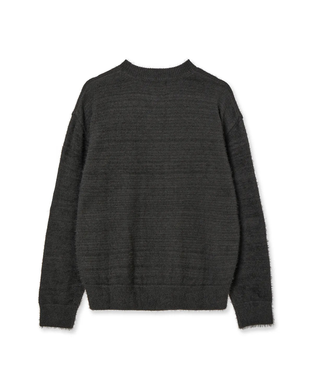 (韓國代購)AEAE WEB LOGO HAIRY KNIT [KHAKI/IVORY/SMOKY BLUE/BLACK/CHARCOAL] <Black Friday~25/11>