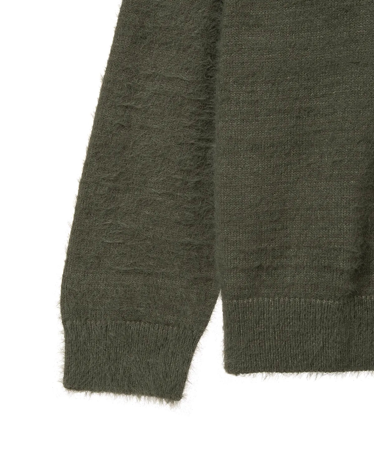 (韓國代購)AEAE WEB LOGO HAIRY KNIT [KHAKI/IVORY/SMOKY BLUE/BLACK/CHARCOAL] <Black Friday~25/11>