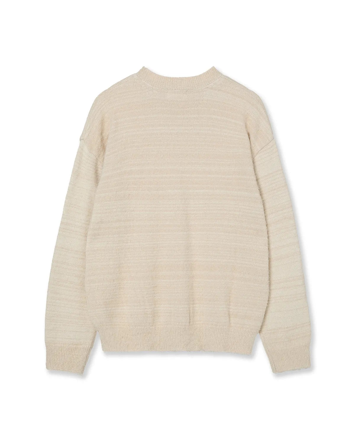 (韓國代購)AEAE WEB LOGO HAIRY KNIT [KHAKI/IVORY/SMOKY BLUE/BLACK/CHARCOAL] <Black Friday~25/11>